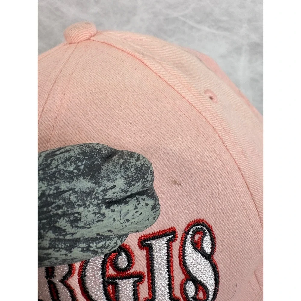 Hot Leathers Sturgis Black Hills Rally 2006 Hat Pink Rose Embroidered Biker‎ Cap